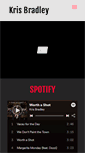 Mobile Screenshot of krisbradleymusic.com